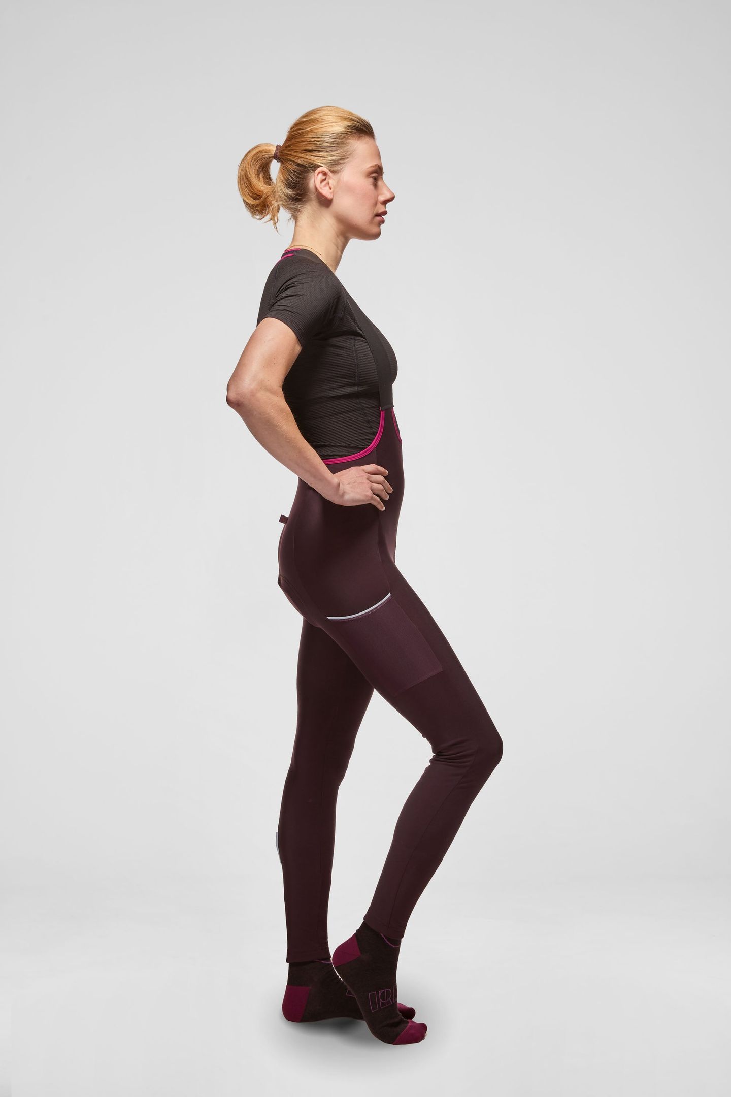 Escape Bib Tights - Blackberry